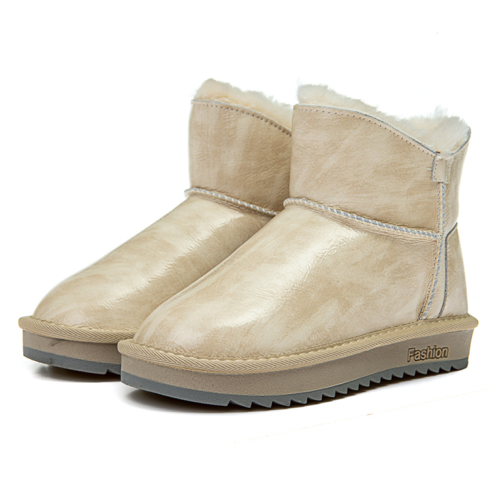 Угги Fashion бежевые