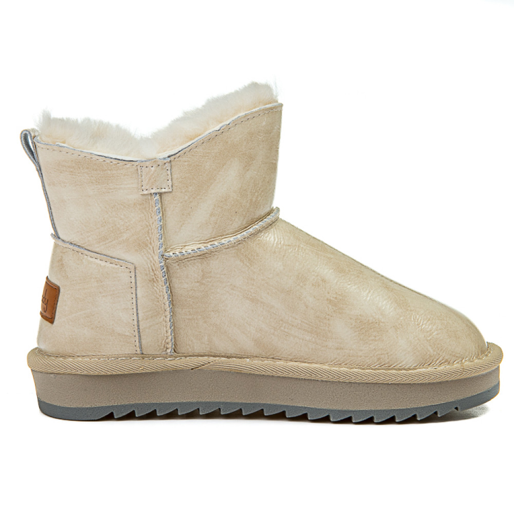 Угги Fashion бежевые