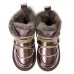 Угги Fashion бронзовые