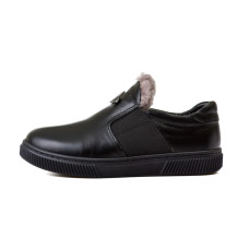 Зимние кроссовки AlilA 62728 черные