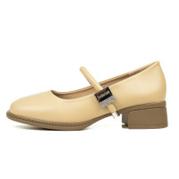 Туфлі D826 бежеві (35-40) KT